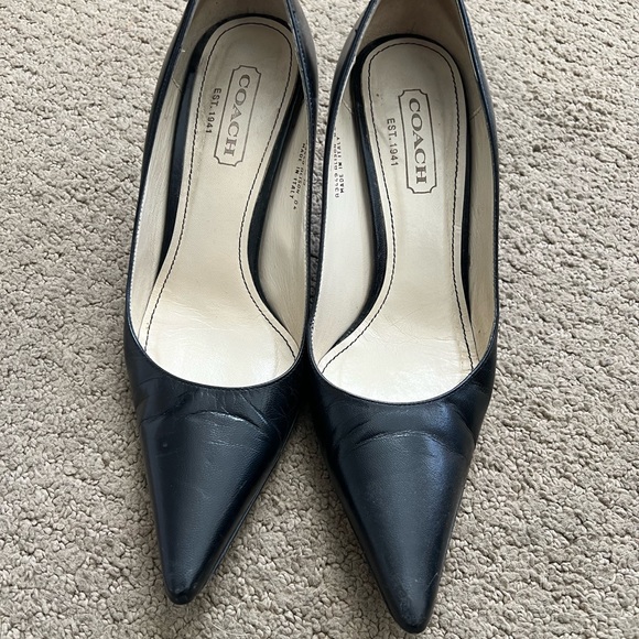 Black Coach A3449 Alison Kid Leather - Picture 4 of 9